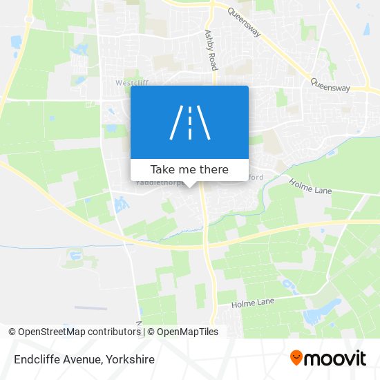 Endcliffe Avenue map