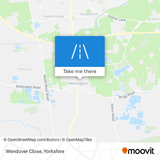 Wendover Close map