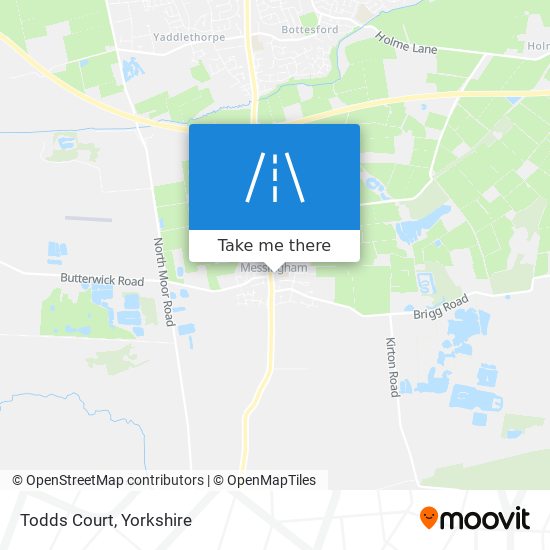 Todds Court map