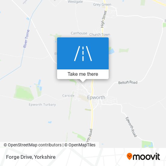 Forge Drive map