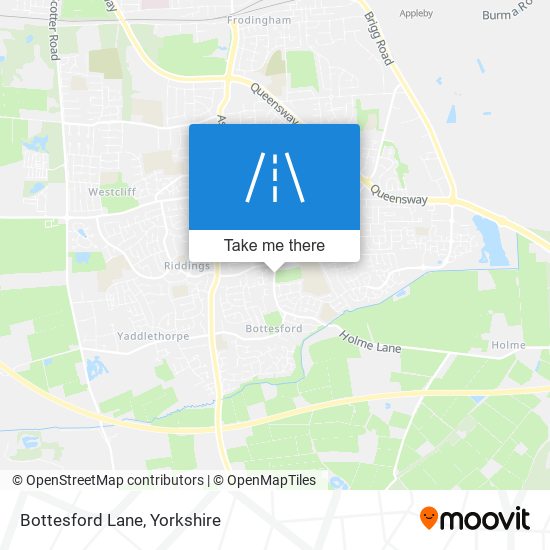 Bottesford Lane map