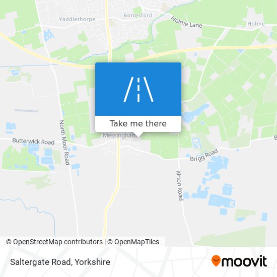 Saltergate Road map