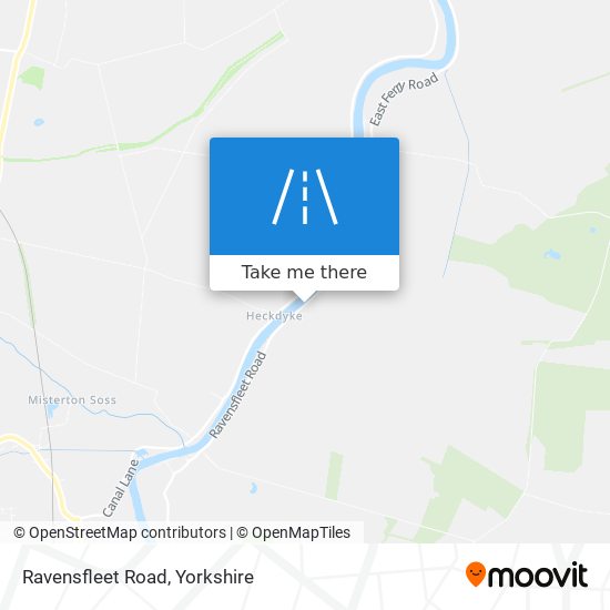 Ravensfleet Road map