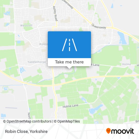 Robin Close map