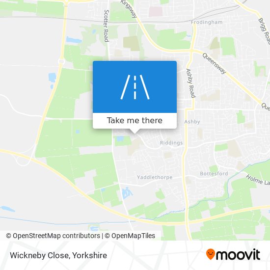 Wickneby Close map
