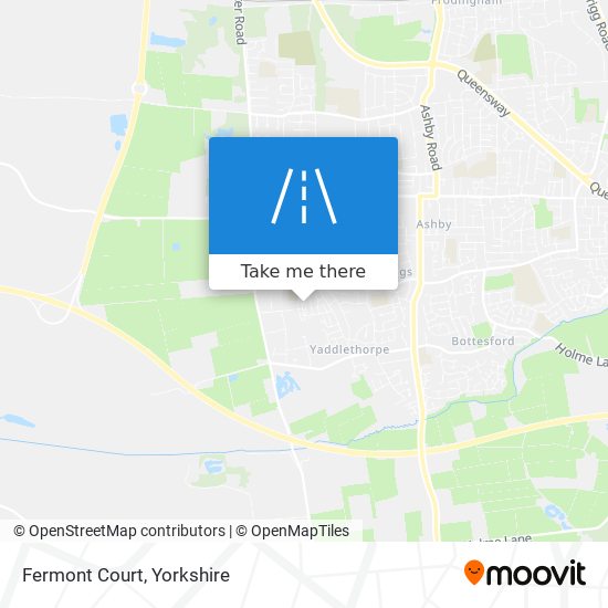 Fermont Court map