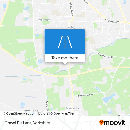 Gravel Pit Lane map