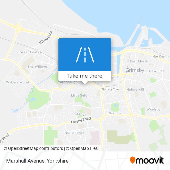 Marshall Avenue map