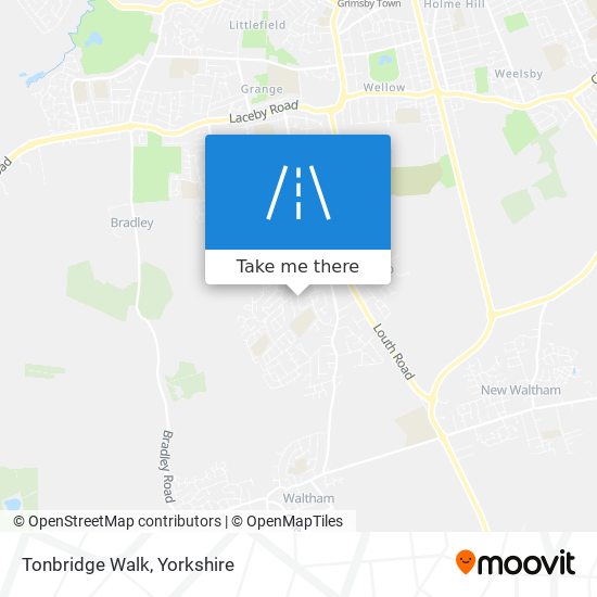 Tonbridge Walk map