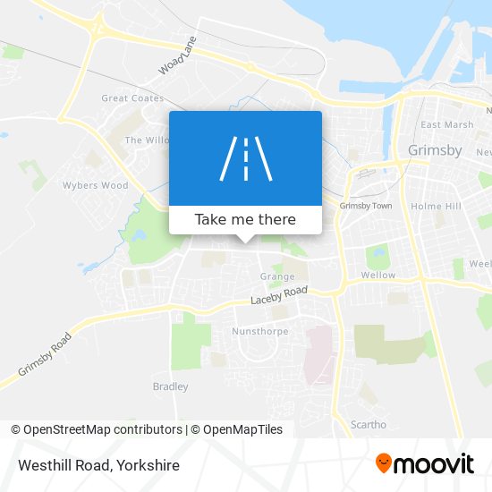 Westhill Road map