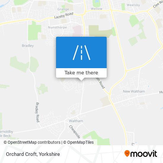 Orchard Croft map