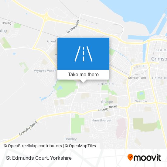 St Edmunds Court map