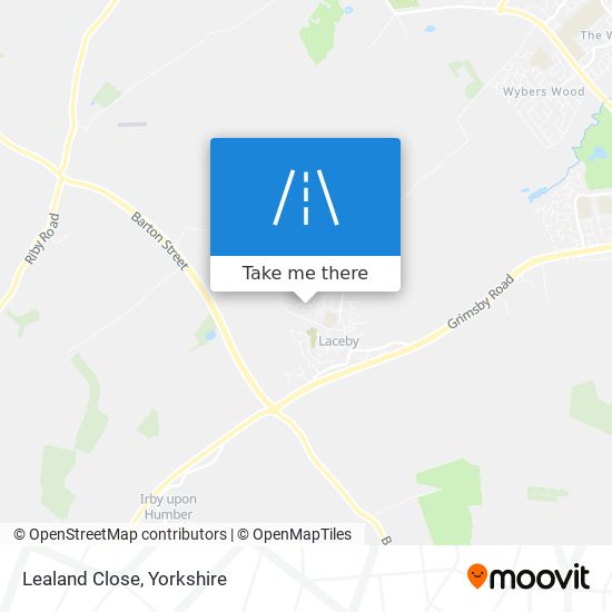 Lealand Close map