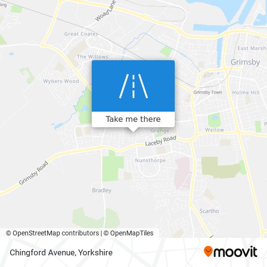 Chingford Avenue map