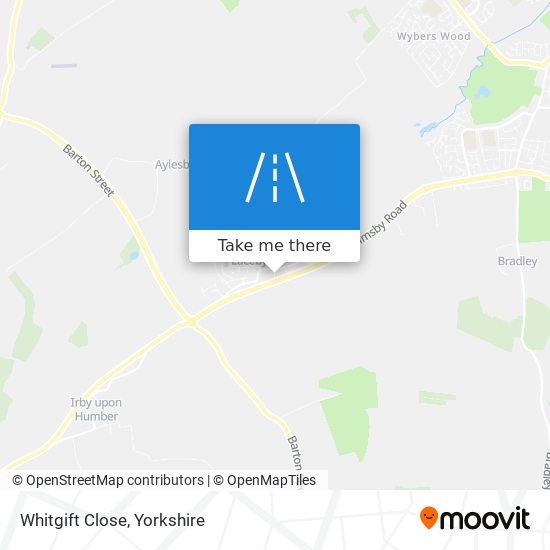 Whitgift Close map