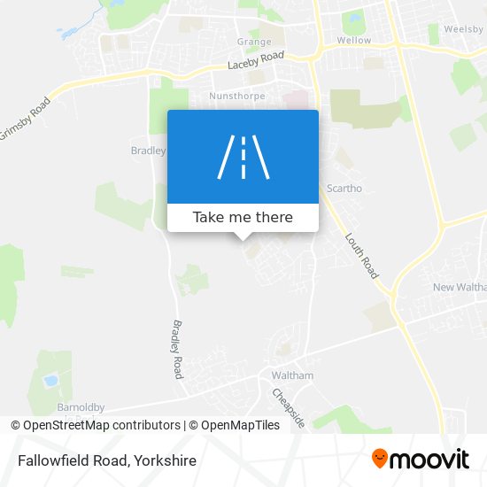 Fallowfield Road map