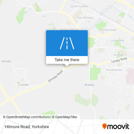 Hilmore Road map
