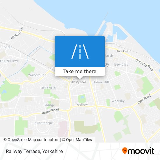 Railway Terrace map