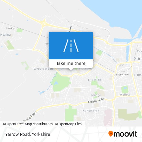 Yarrow Road map