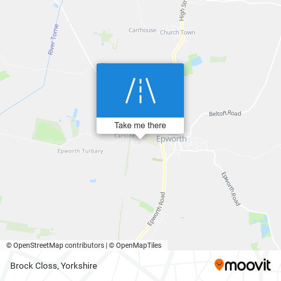 Brock Closs map