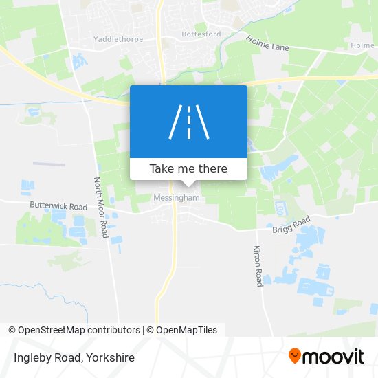 Ingleby Road map