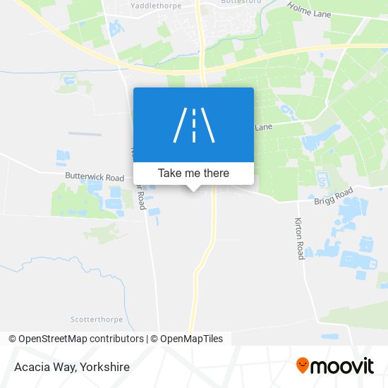 Acacia Way map