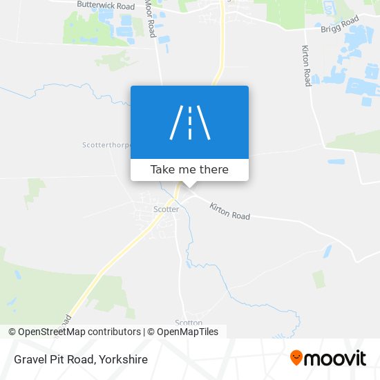 Gravel Pit Road map