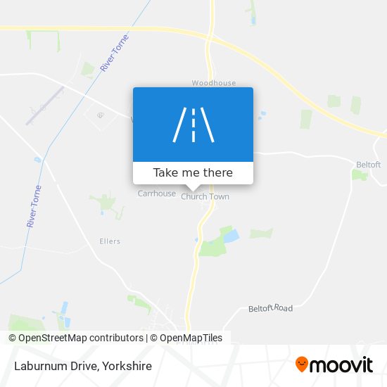 Laburnum Drive map