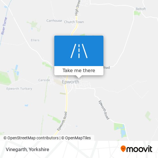 Vinegarth map