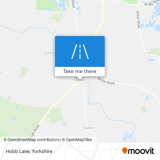 Hobb Lane map