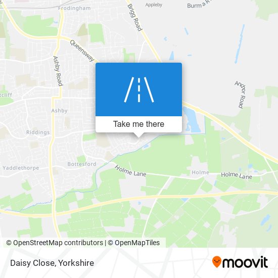 Daisy Close map
