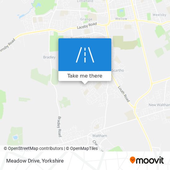 Meadow Drive map