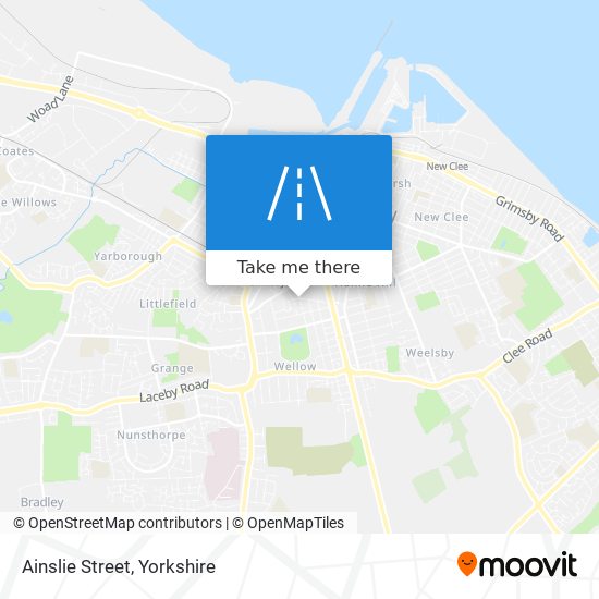 Ainslie Street map