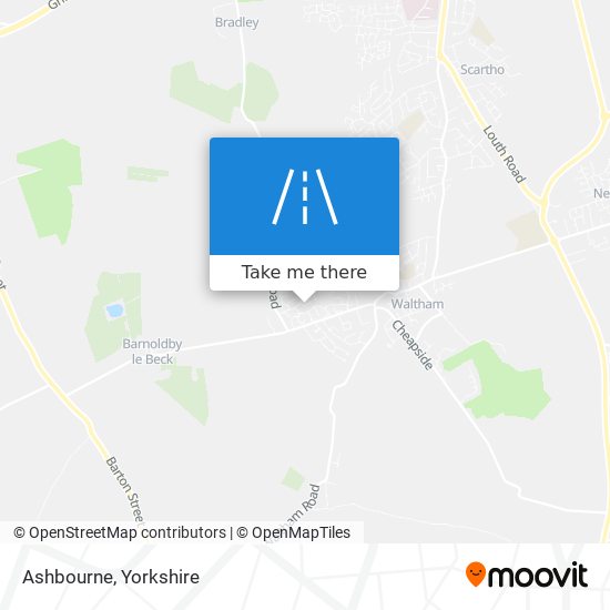 Ashbourne map