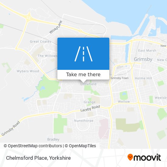 Chelmsford Place map