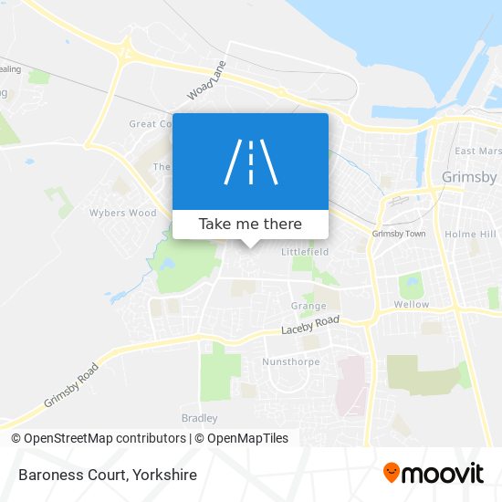 Baroness Court map