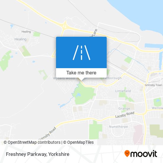 Freshney Parkway map