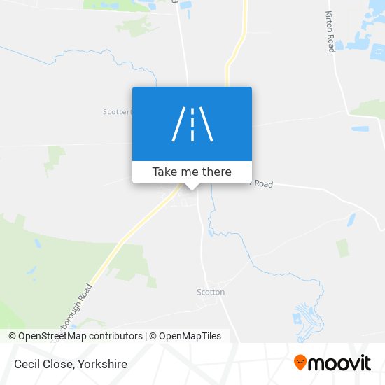 Cecil Close map