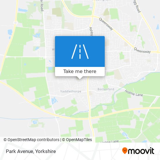 Park Avenue map