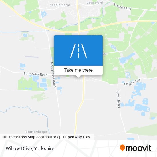 Willow Drive map