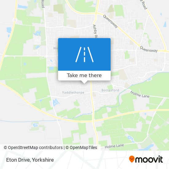 Eton Drive map