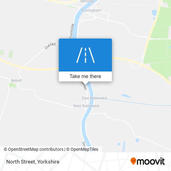North Street map