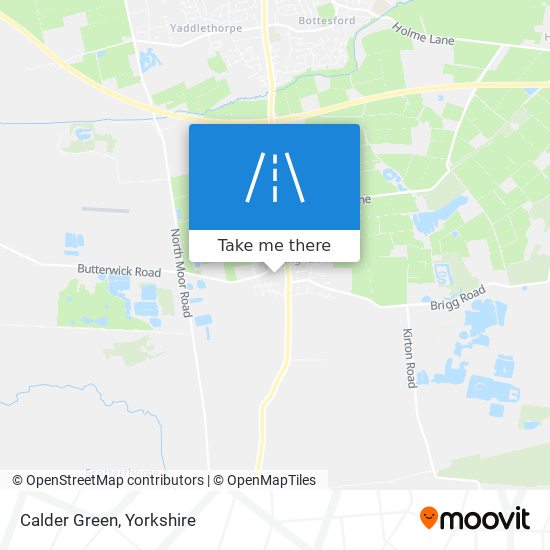 Calder Green map