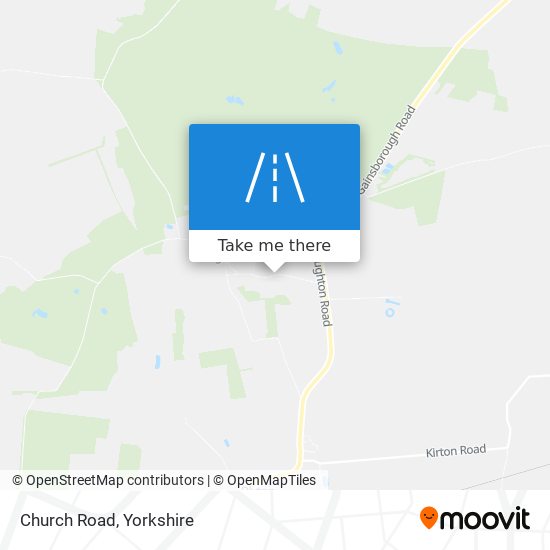 Church Road map