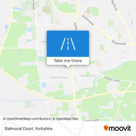 Balmoral Court map