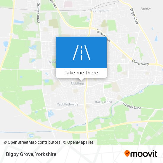 Bigby Grove map