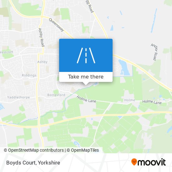Boyds Court map