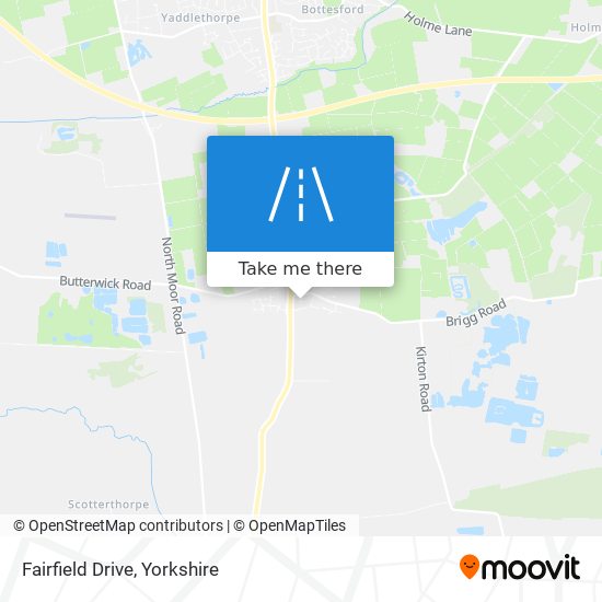Fairfield Drive map