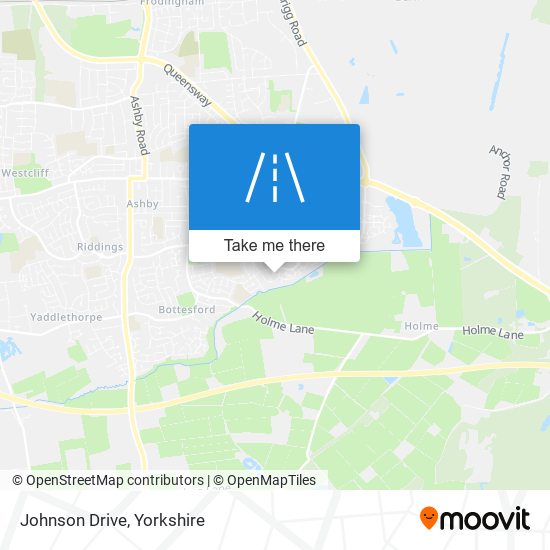 Johnson Drive map