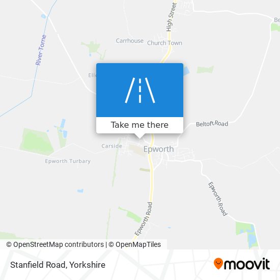 Stanfield Road map